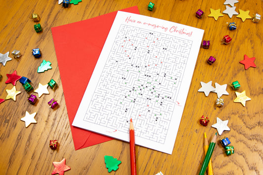 Crafty Maze Christmas Cards