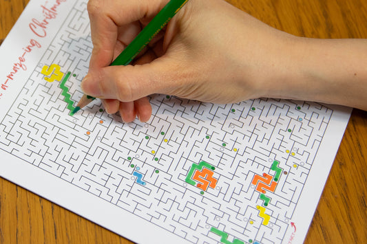 Crafty Maze Christmas Cards